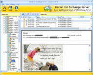 Microsoft Exchange Recovery screenshot